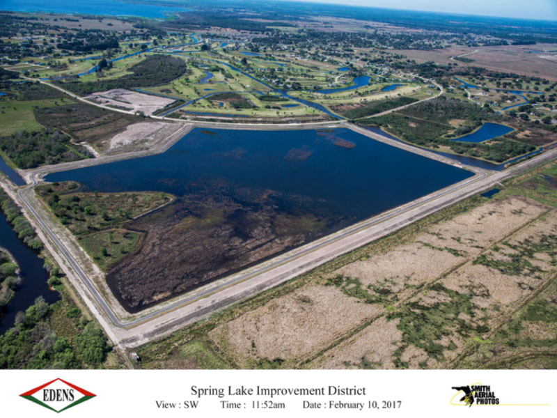 Spring Lake Improvement District – Stormwater Treatment Area: Edens Construction